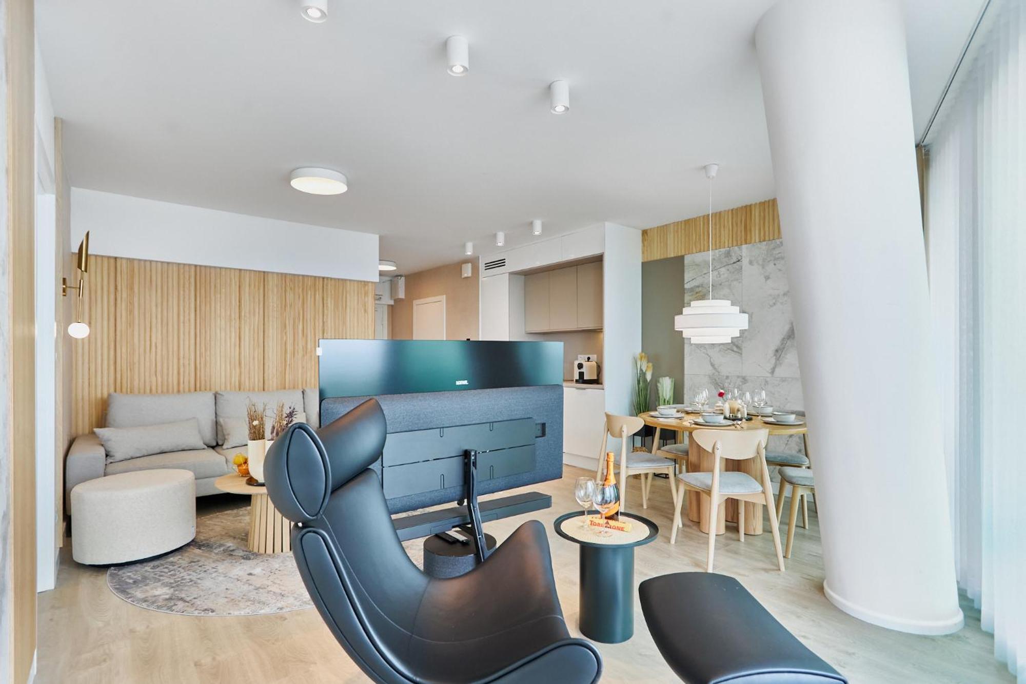 Wave Beachfront Family Apartment Miedzyzdroje Exterior photo